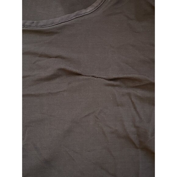 WARDROBE.NYC Sheer Bodysuit in Dark Brown Medium New Womens Long Sleeve Top - Picture 9 of 15